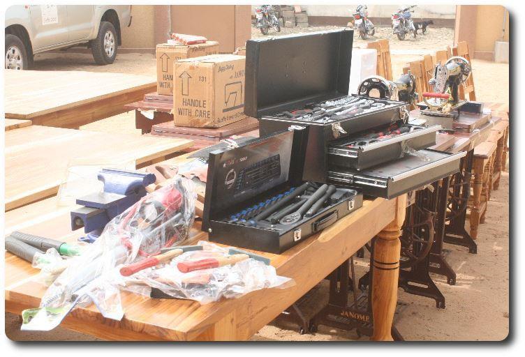 Autonomisation des enfants  vulnérables et ceux en difficultés par la formation professionnelle