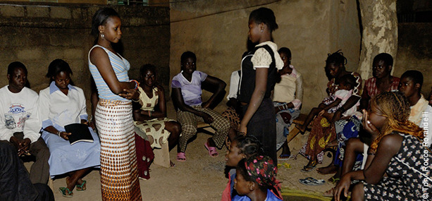 Mobilisation contre les mariages précoces au Togo