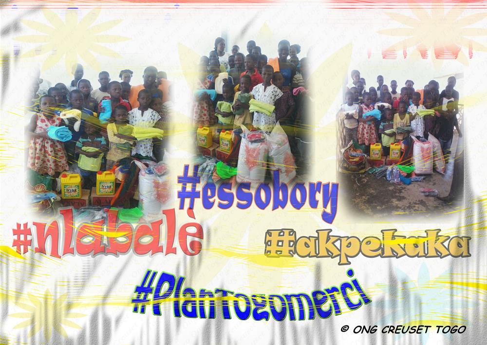 Plan Togo a pensé aux pensionnaires de l’ONG de Creuset Togo à Sokodé