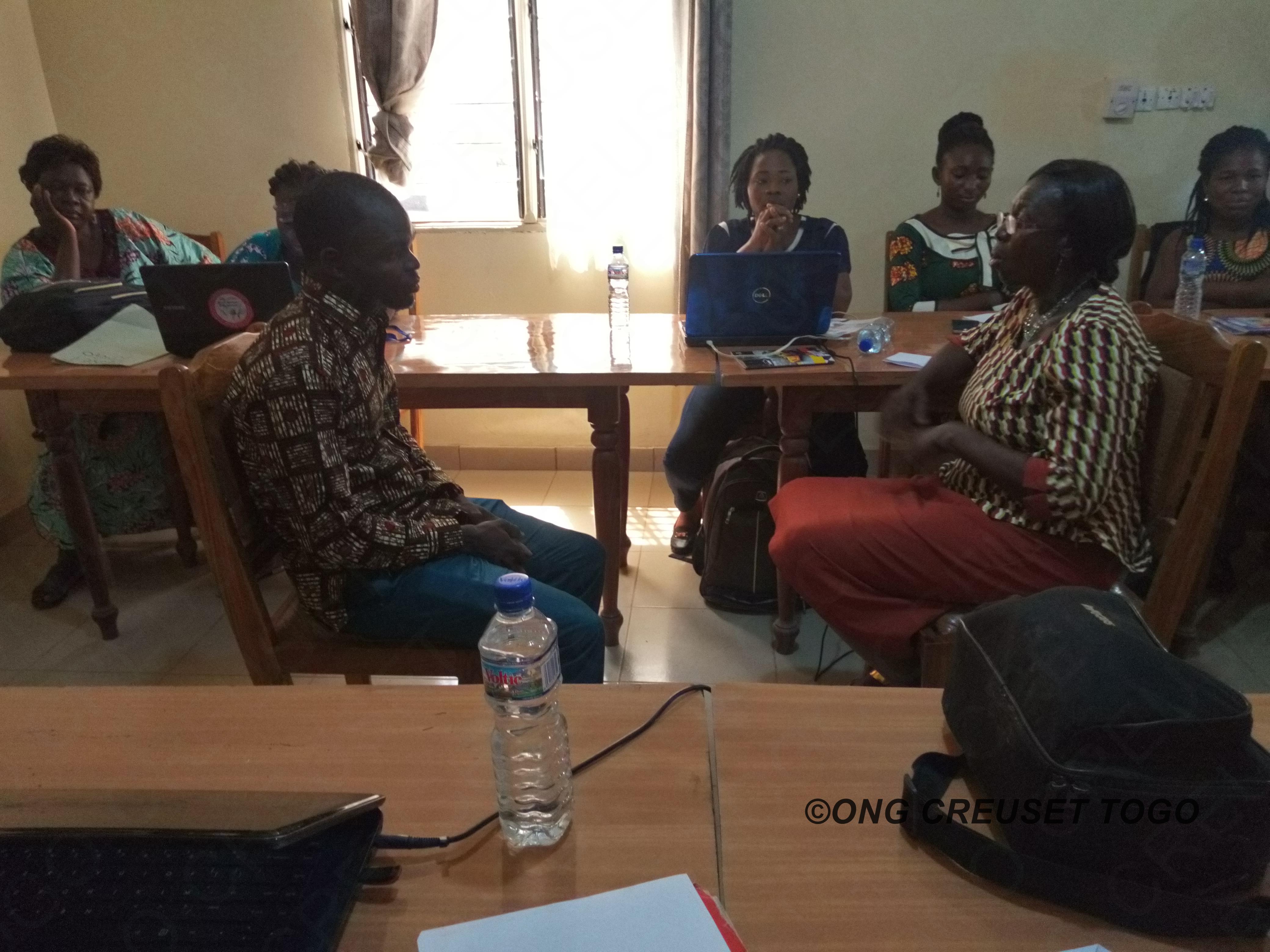 CREUSET Togo et Plan International Togo forment les acteurs de protection de l’enfant sur la psychologie de l’enfant