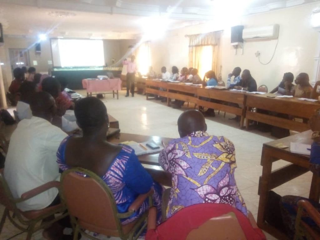 Formation des équipes du projet de lutte contre les violences de genre au Togo