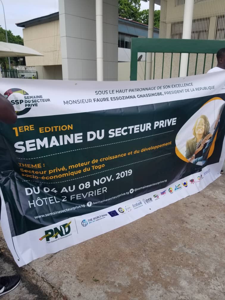 Semaine du secteur privé au Togo, une opportunité pour Creuset Togo de faire connaître ses jus de fruits