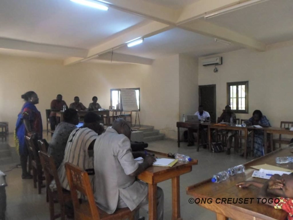 Réunion de coordination préfectorale du projet lutte contre les violences de genre au Togo