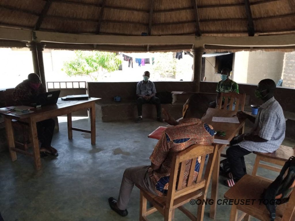 CREUSET TOGO a lancé une vague de formation sur les techniques de production et l&rsquo;utilisation de l&rsquo;artemisia (Annua et Afra).