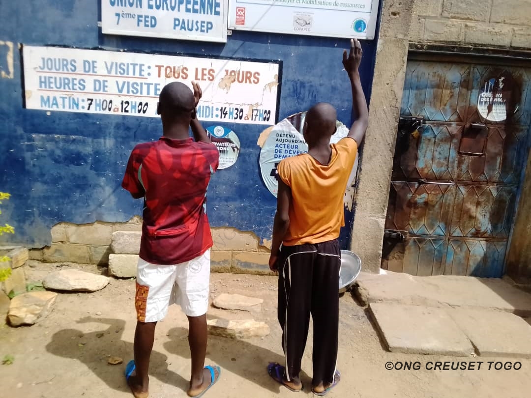 Deux mineurs disent à Dieu à la prison civile de Sokodé après six mois de détention