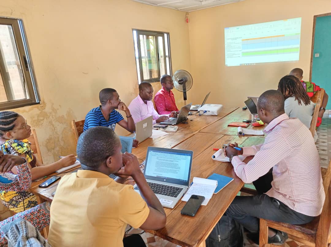 CREUSET TOGO en réunion de planification opérationnelle à Mango/Préfecture de l’Oti