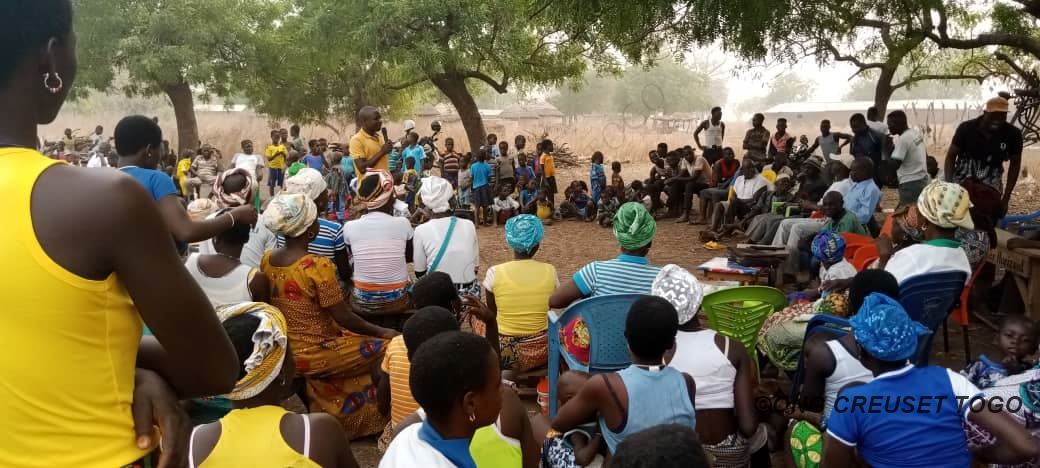 Dankpen:Validation de la charte communautaire de protection des enfants dans les villages de N’wankpamboune et Nabouani