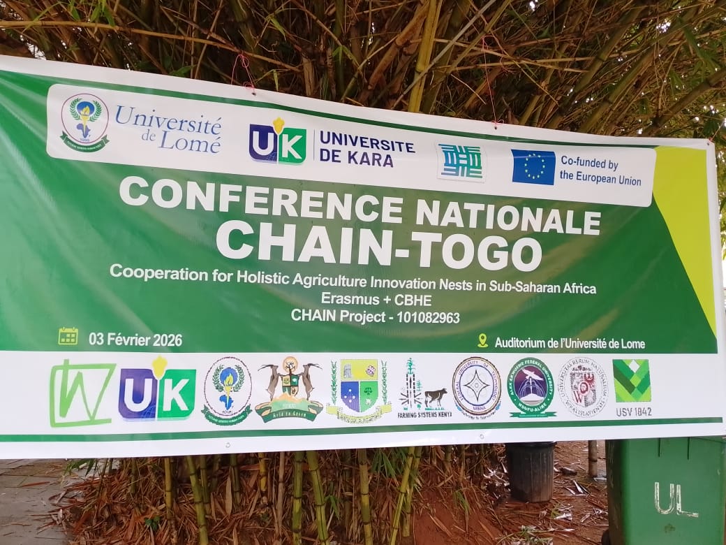 CREUSET TOGO à la Conférence nationale du projet CHAIN